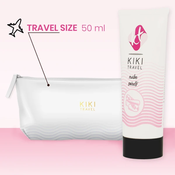 Kikí Travel Lubricant with Nube Candies Flavor 50 ml Kikí Travel Lubricant with Nube Candies Flavor 50 ml