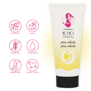 Kikí Travel Glijmiddel met Pina Colada Smaak 50 ml Kikí Travel Glijmiddel met Pina Colada Smaak 50 ml - Afbeelding 4