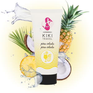 Kikí Travel Glijmiddel met Pina Colada Smaak 50 ml Kikí Travel Glijmiddel met Pina Colada Smaak 50 ml - Afbeelding 1