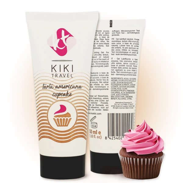 Kikí Travel Cupcake Glijmiddel met Aroma 50 ml