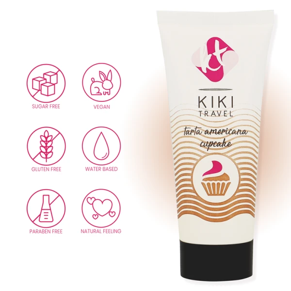 Kikí Travel Cupcake Glijmiddel met Aroma 50 ml