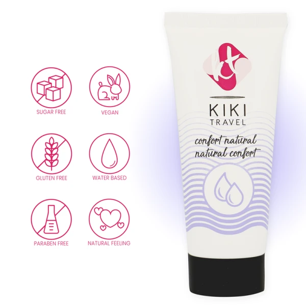 Kikí Travel Confort Natural Lubricant 50 ml Kikí Travel Confort Natural Lubricant 50 ml