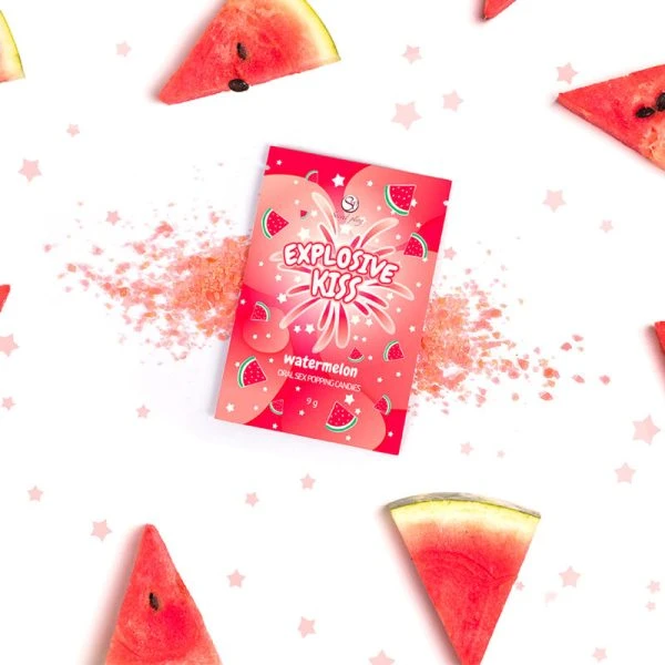 Secretplay Cosmetic Explosive Snoepjes Watermeloen voor Orale Seks
