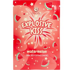 Secretplay Cosmetic Explosive Snoepjes Watermeloen voor Orale Seks Secretplay Cosmetic Explosive Snoepjes Watermeloen voor Orale Seks - Afbeelding 2