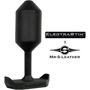 Electrastim Elektro-Analplug Mr S Leather aus leitfähigem Silikon Electrastim Elektro-Analplug Mr S Leather aus leitfähigem Silikon – Bild 1