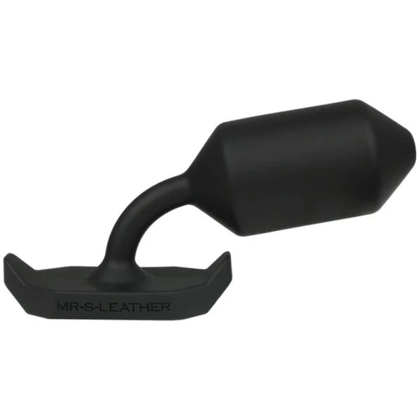 Electrastim Elektro-Analplug Mr S Leather aus leitfähigem Silikon