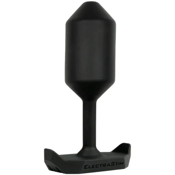 Electrastim Elektro-Analplug Mr S Leather aus leitfähigem Silikon