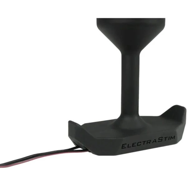 Electrastim Elektro-Analplug Mr S Leather aus leitfähigem Silikon