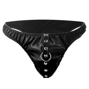 Darkness Bondage Submission-Tanga mit Metallkette Darkness Bondage Submission-Tanga mit Metallkette – Bild 4