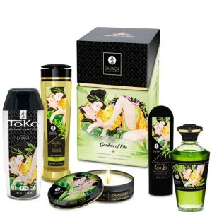 Shunga Edo Garden Bio-Kollektion Massage-Kit