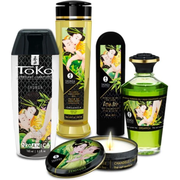 Shunga Edo Garden Bio-Kollektion Massage-Kit Shunga Edo Garden Bio-Kollektion Massage-Kit