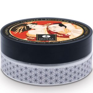 Shunga Body Power Aardbei eetbaar massagepoeder-set 75g Shunga Body Power Aardbei eetbaar massagepoeder-set 75g - Afbeelding 3