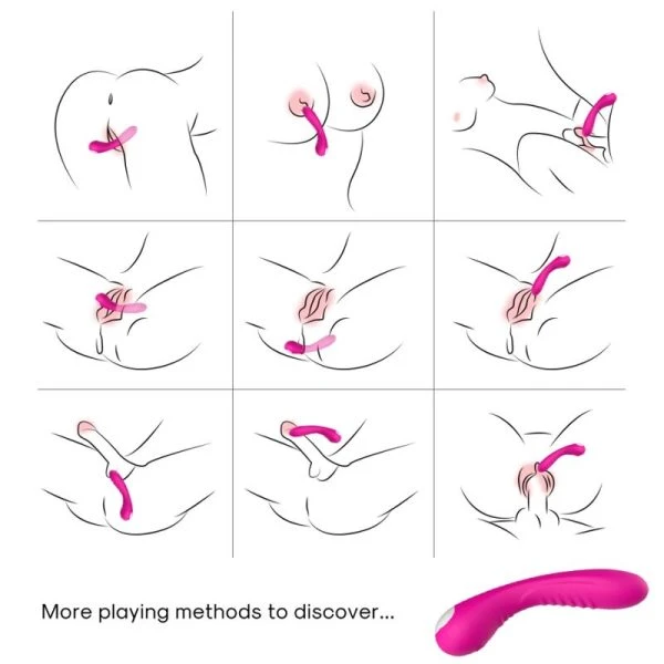 Armony Vibrators Legend Silikon-Vibrator Fuchsia