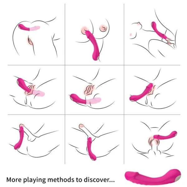 Armony Vibrators G-Punkt Vibrator Silikon Fuchsia