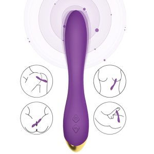 Armony Vibrators Flamingo Multiposition Vibrator van siliconen, paars Armony Vibrators Flamingo Multiposition Vibrator van siliconen, paars - Afbeelding 3