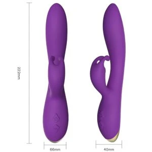 Armony Vibrators Bonnie Vibrator Kaninchen mit Klitorisreizer Lila