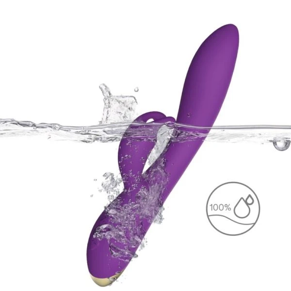 Armony Vibrators Bonnie Vibrator Konijn met Clitorisstimulator Paars