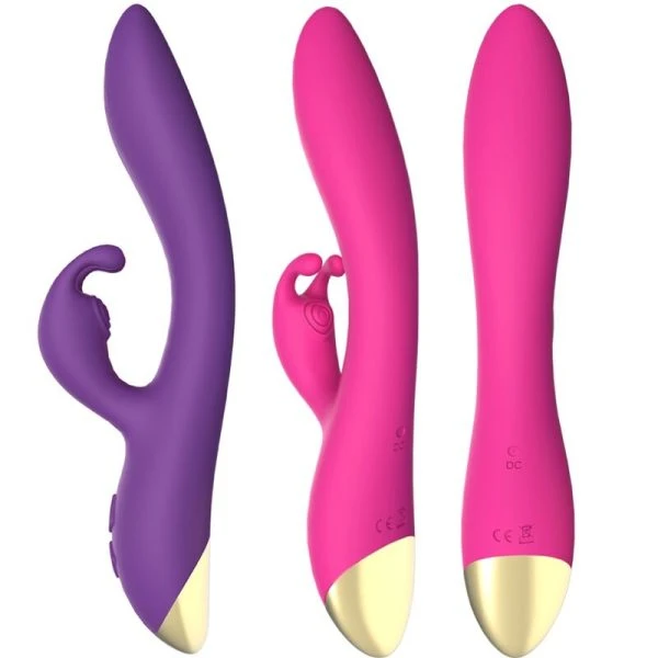 Armony Vibrators Bonnie Vibrator Konijn met Clitorisstimulator Paars