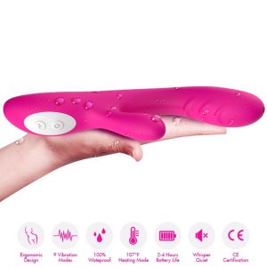 Armony Vibrators G-Punkt Vibrator Spark met warmte-effect Fuchsia Armony Vibrators G-Punkt Vibrator Spark met warmte-effect Fuchsia - Afbeelding 3