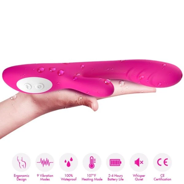 Armony Vibrators G-Punkt Vibrator Spark met warmte-effect Fuchsia