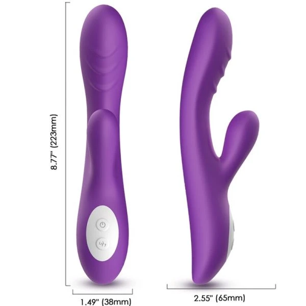 Armony Vibrators G-Punkt Vibrator Spark met warmte-effect Paars