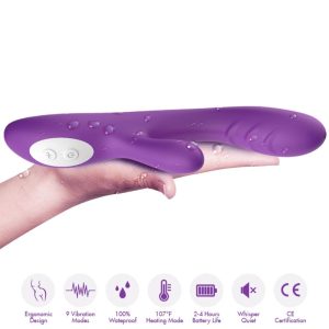 Armony Vibrators G-Punkt Vibrator Spark met warmte-effect Paars Armony Vibrators G-Punkt Vibrator Spark met warmte-effect Paars - Afbeelding 2