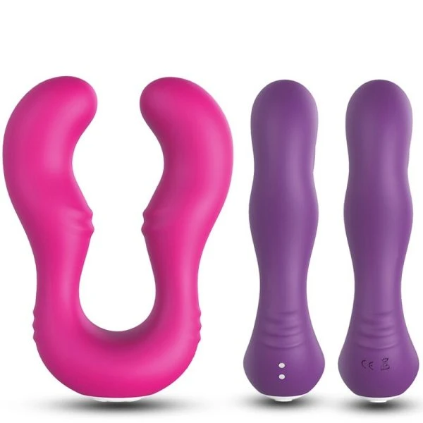 Armony Vibrators Seraph Vibrator met Dubbele Afstandsbediening Paars