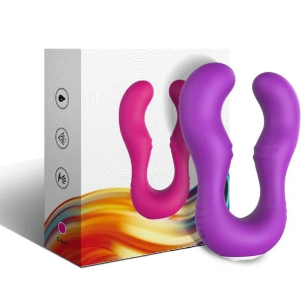Armony Vibrators Seraph Vibrator met Dubbele Afstandsbediening Paars