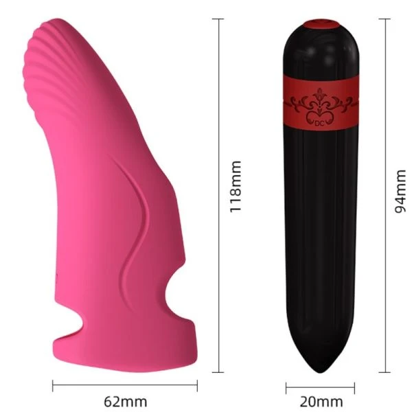 Armony Vibrators Aurora Finger Vibrator Fuchsia