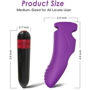 Armony Vibrators Aurora Vingervibrator Paars – Minivibrator voor gerichte stimulatie Armony Vibrators Aurora Vingervibrator Paars – Minivibrator voor gerichte stimulatie - Afbeelding 1
