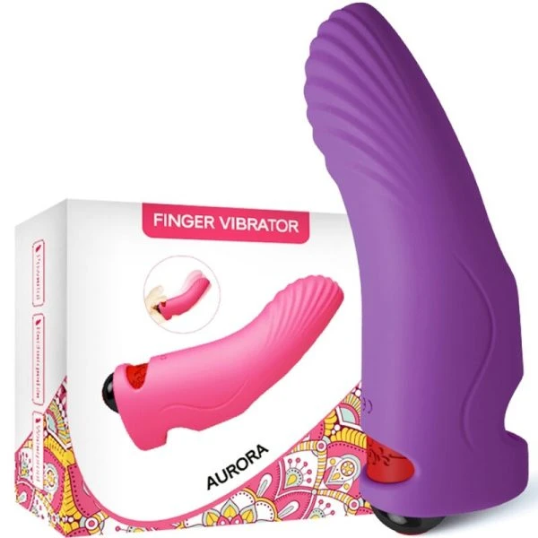 Armony Vibrators Aurora Vingervibrator Paars – Minivibrator voor gerichte stimulatie
