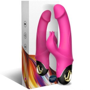 Armony Vibrators Meteror Dildo Vibrator Rabbit Rotator Fuchsia Armony Vibrators Meteror Dildo Vibrator Rabbit Rotator Fuchsia - Afbeelding 5