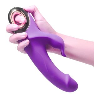 Armony Vibrators Meteror Dildo Vibrator Rabbit met Clitorisstimulator Paars Armony Vibrators Meteror Dildo Vibrator Rabbit met Clitorisstimulator Paars - Afbeelding 4
