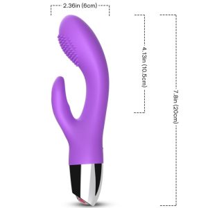 Armony Vibrators Konijnenvibrator met clitorisstimulator, paars Armony Vibrators Konijnenvibrator met clitorisstimulator, paars - Afbeelding 4