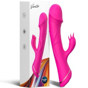 Armony Vibrators Konijnenvibrator met Clitorisstimulator, Silicone, Fuchsia Armony Vibrators Konijnenvibrator met Clitorisstimulator, Silicone, Fuchsia - Afbeelding 6