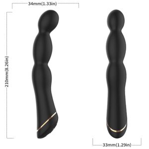 Armony Vibrators Bambu Vibrator mit verstellbarem Winkel, schwarz Armony Vibrators Bambu Vibrator mit verstellbarem Winkel, schwarz – Bild 1
