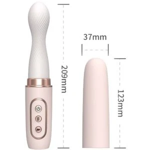 Armony Vibrators Vibrator mit Rotations- und Teleskopfunktion Gelb