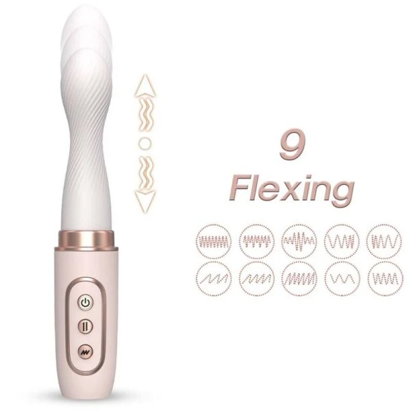 Armony Vibrators Vibrator mit Rotations- und Teleskopfunktion Gelb Armony Vibrators Vibrator mit Rotations- und Teleskopfunktion Gelb