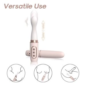 Armony Vibrators Vibrator mit Rotations- und Teleskopfunktion Gelb Armony Vibrators Vibrator mit Rotations- und Teleskopfunktion Gelb – Bild 4