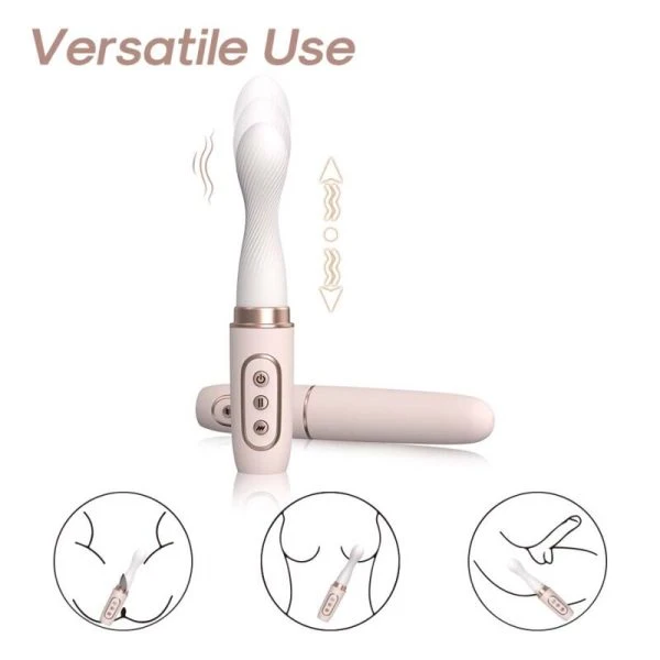 Armony Vibrators Vibrator mit Rotations- und Teleskopfunktion Gelb Armony Vibrators Vibrator mit Rotations- und Teleskopfunktion Gelb