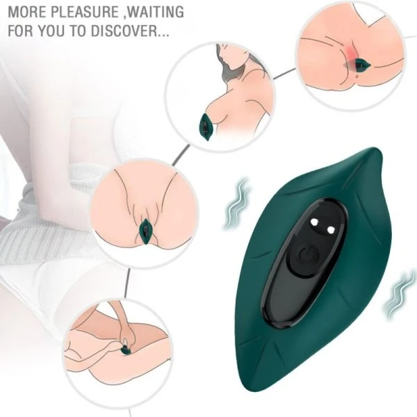 Armony Stimulators Opvangvibrator met afstandsbediening groen Armony Stimulators Opvangvibrator met afstandsbediening groen