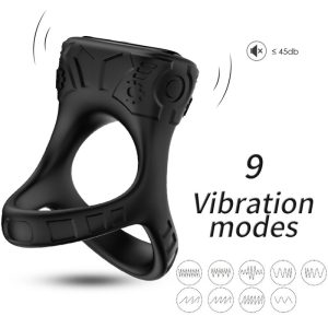 Armony FOR HIM Ringvibrator Multiposition Schwarz Armony FOR HIM Ringvibrator Multiposition Schwarz - Afbeelding 1