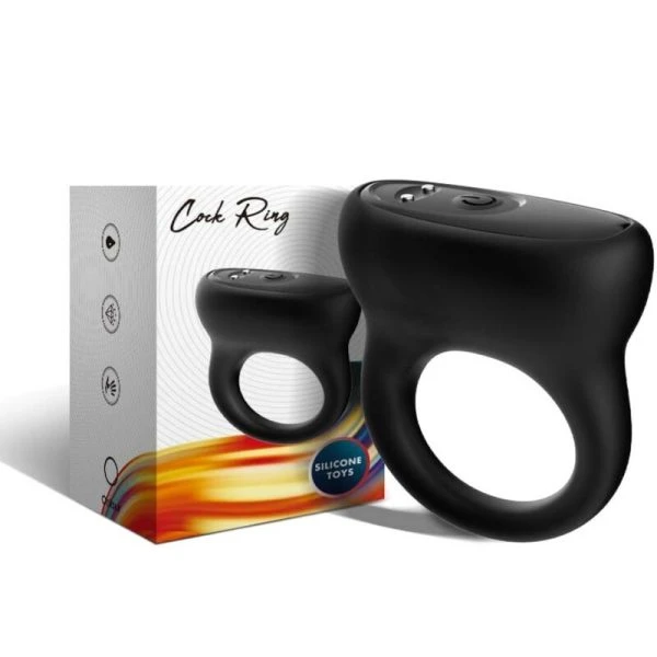 Armony FOR HIM Ringvibrator Zwart met 9 Standen Armony FOR HIM Ringvibrator Zwart met 9 Standen