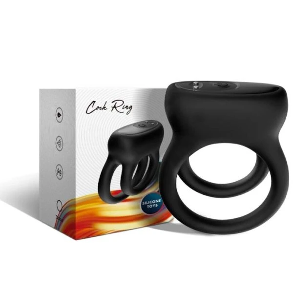 Armony FOR HIM Double Ring Vibrator Black