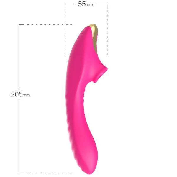 Armony Stimulators Dudu Fuchsia Clitoriszuiger met 9 zuigstanden