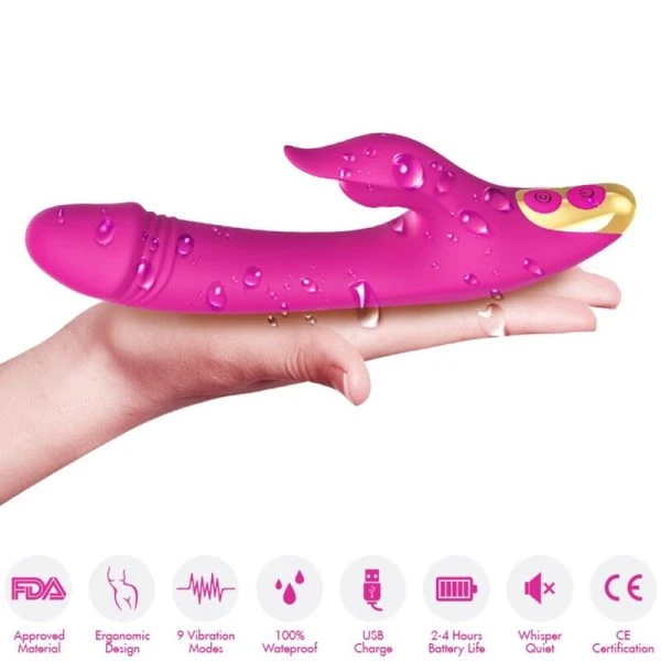 Armony Stimulators Love Klitoriszuiger en G-Punt Vibrator Fuchsia Armony Stimulators Love Klitoriszuiger en G-Punt Vibrator Fuchsia