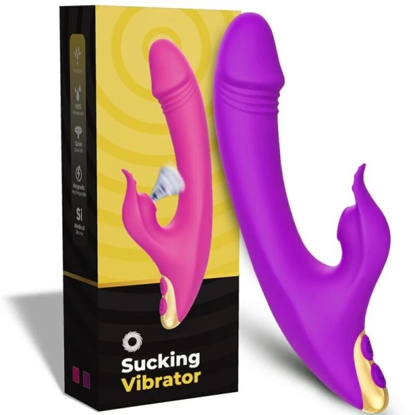 Armony Stimulators Love Clitoris & G-spot Suction Opgelegvibrator Violet