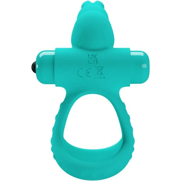 FOR HIM Pretty Love Figgy Green Rabbit Vibratorring, grün