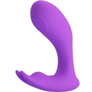 High Tech Pretty Love Idabelle Vibrator mit Fernbedienung Vibration & Pulsation Violett