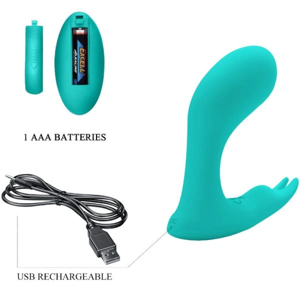 High Tech Pretty Love Idabelle G-Punkt-Vibrator mit Fernbedienung Blau High Tech Pretty Love Idabelle G-Punkt-Vibrator mit Fernbedienung Blau